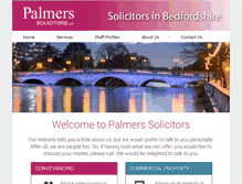 Tablet Screenshot of palmers.co.uk